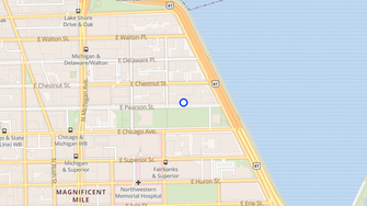 Map for Pearson Condominium - Chicago, IL