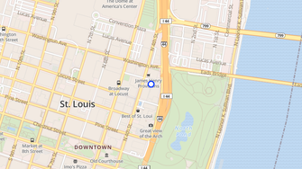 Map for Gentrys Landing Apartments - Saint Louis, MO