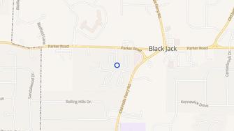 Map for Whispering Lake Apartments - Black Jack, MO