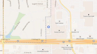 Map for Village Park at Eastborough - Wichita, KS