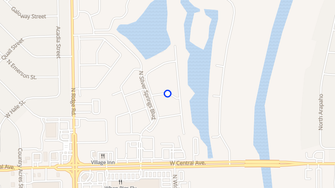 Map for Newport Apartment Homes - Wichita, KS