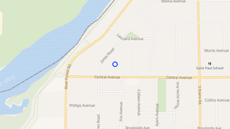 Map for Wellington Park Apartments - Evansdale, IA