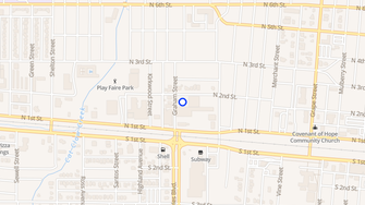 Map for Landmark Apartments - Abilene, TX