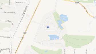 Map for The Greens at Auburn - Auburn, AL