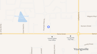 Map for Somerset Apartments - Youngsville, LA