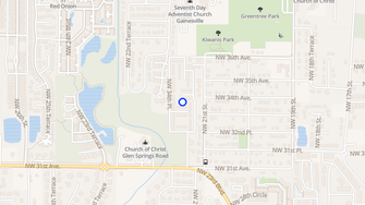 Map for Cypress Glen Apartments  - Gainesville, FL