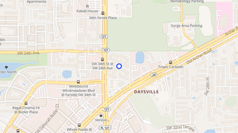 Map for Regency Oaks Apartments - Gainesville, FL