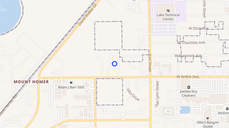 Map for Eustis Sands Apartments - Eustis, FL