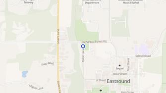 Map for Lavender Hollow Apartments - Eastsound, WA