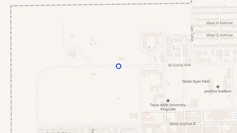 Map for King's Crossing - Kingsville, TX