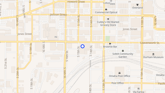 Map for Leavenworth Lofts - Omaha, NE