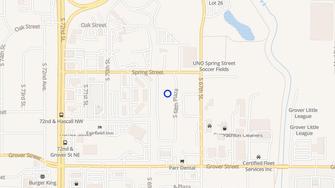 Map for Ridgewood Heights Apts - Omaha, NE