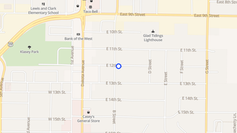 Map for Autumn Park Apartments - South Sioux City, NE