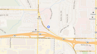 Map for Sylvan Circle Apartments - Atlanta, GA