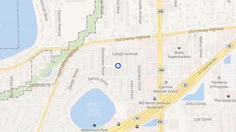 Map for Shoreview at Baldwin Park - Orlando, FL