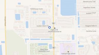 Map for Richmoor Villas - Orlando, FL