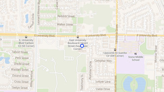 Map for Shull Manor Apartments Incorporated - Melbourne, FL