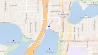 Map for Lake Ivanhoe Shores & Yale Townhomes - Orlando, FL
