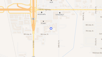 Map for Costa Azul - Texas City, TX