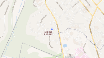Map for Middlebrooke Apartments and Townhomes  - Westminster, MD