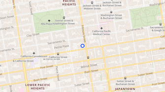 Map for Preston Apartments - San Francisco, CA