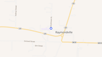 Map for Raymondville Senior Citizen Apartments - Raymondville, MO