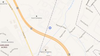Map for Blue Ridge Apartments - Johnson City, TN