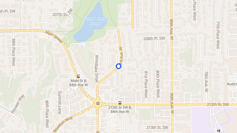 Map for Woodridge Apartments - Edmonds, WA