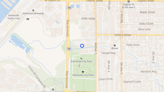 Map for Edmonds Park Apartments - Edmonds, WA