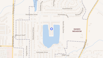 Map for Northlake Apartments - Warner Robins, GA