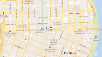 Map for Helen M Swindell Apartments - Portland, OR