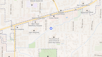 Map for Gardenbrook Apartments - Beaverton, OR