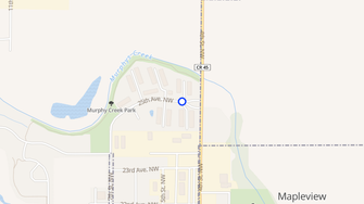 Map for Murphys Creek Townhomes - Austin, MN