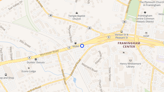 Map for Rental Group - Framingham, MA