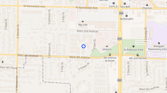 Map for Highlander Apartments - Kennewick, WA