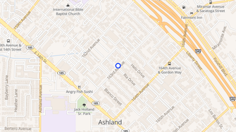 Map for Quail Run Apartments - San Leandro, CA