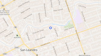 Map for Fenix 424 Apartments - San Leandro, CA