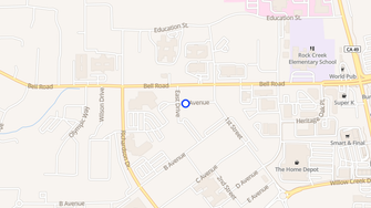 Map for Bell Garden Apartments - Auburn, CA