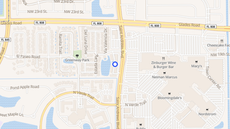Map for San Marino at Town Place - Boca Raton, FL
