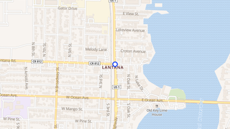 Map for Club Meadows Of Boynton Beach - Lantana, FL