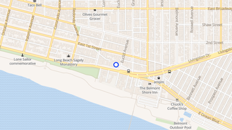 Map for Terrace Apartments - Long Beach, CA