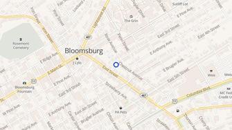 Map for Bloomsburg Towers - Bloomsburg, PA