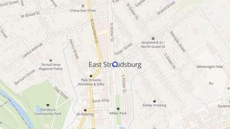 Map for Empire's - Stokes Avenue Luxury Apartments - East Stroudsburg, PA