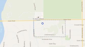 Map for Laurel Woods Apartments - South Bend, IN