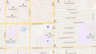 Map for Biltmore Club - Phoenix, AZ