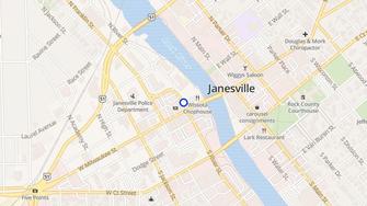 Map for River Terrace Apartments - Janesville, WI