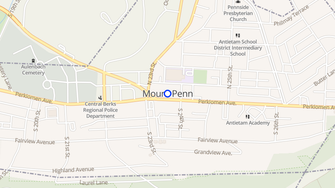 Map for John S Lutz Apartments - Mount Penn, PA