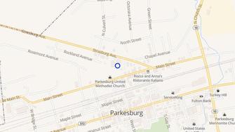 Map for Parkesburg School Apartments - Parkesburg, PA