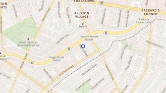 Map for Apartment Depot - Allston, MA