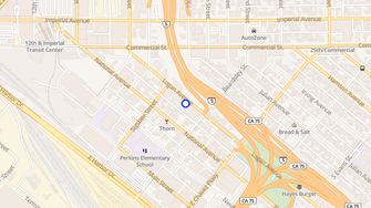 Map for La Entrada Apartments - San Diego, CA